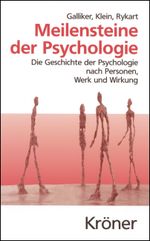 Meilensteine der Psychologie Cover des Buches Meilensteine der Psychologie (ISBN: 9783520334015)