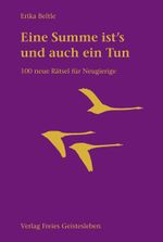 Eine Summe ist's und auch ein Tun Cover des Buches Eine Summe ist's und auch ein Tun (ISBN: 9783772526879)