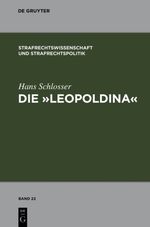 Die "Leopoldina" Cover des Buches Die "Leopoldina" (ISBN: 9783899498400)