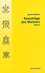 Ratschläge des Meisters Band 2 Cover des Buches Ratschläge des Meisters Band 2 (ISBN: 9783905497717)