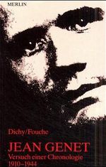 Jean Genet Cover des Buches Jean Genet (ISBN: 9783926112224)