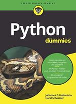 Python für Dummies Cover des Buches Python für Dummies (ISBN: B08D9RVSHS)