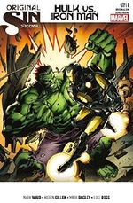 Original Sin Sonderband #1 - Hulk vs. Iron Man ***Das grösste Verbrechen des Marvel- Universums*** (2015, Panini) ***MARVEL NOW*** Cover des Buches Original Sin Sonderband #1 - Hulk vs. Iron Man ***Das grösste Verbrechen des Marvel- Universums*** (2015, Panini) ***MARVEL NOW*** (ISBN: B00VD3QAW0)