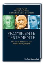 Prominente Testamente Cover des Buches Prominente Testamente (ISBN: 9783899810509)