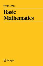 Basic Mathematics: DE Cover des Buches Basic Mathematics: DE (ISBN: 9780387967875)
