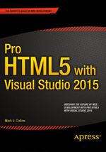 Pro HTML5 with Visual Studio 2015 Cover des Buches Pro HTML5 with Visual Studio 2015 (ISBN: 9781484211489)