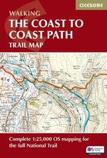 The Coast to Coast Path Trail Map Cover des Buches The Coast to Coast Path Trail Map (ISBN: 9781786312075)