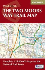 Two Moors Way Trail Map Cover des Buches Two Moors Way Trail Map (ISBN: 9781786313188)
