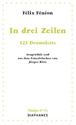In drei Zeilen Cover des Buches In drei Zeilen (ISBN: 9783035800432)