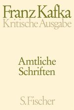 Amtliche Schriften Cover des Buches Amtliche Schriften (ISBN: 9783100381835)