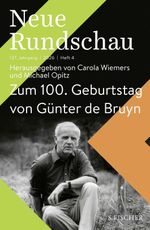 Neue Rundschau 2026/4 Cover des Buches Neue Rundschau 2026/4 (ISBN: 9783108091477)