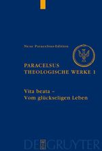 Theologische Werke 1 Cover des Buches Theologische Werke 1 (ISBN: 9783110190526)