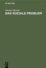 Das soziale Problem Cover des Buches Das soziale Problem (ISBN: 9783111462004)