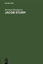 Jacob Sturm Cover des Buches Jacob Sturm (ISBN: 9783112436363)