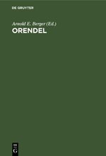 Orendel Cover des Buches Orendel (ISBN: 9783112444405)