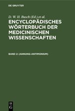 Encyclopädisches Wörterbuch der medicinischen Wissenschaften / (Ahnung–Antimonium) Cover des Buches Encyclopädisches Wörterbuch der medicinischen Wissenschaften / (Ahnung–Antimonium) (ISBN: 9783112450703)