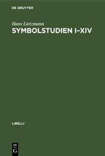Symbolstudien I–XIV Cover des Buches Symbolstudien I–XIV (ISBN: 9783112472446)