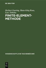 Finite-Element-Methode Cover des Buches Finite-Element-Methode (ISBN: 9783112644232)