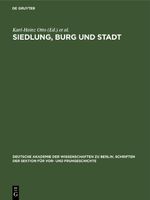 Siedlung, Burg und Stadt Cover des Buches Siedlung, Burg und Stadt (ISBN: 9783112652862)