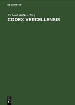 Codex Vercellensis Cover des Buches Codex Vercellensis (ISBN: 9783112660232)