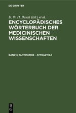 Encyclopädisches Wörterbuch der medicinischen Wissenschaften / (Antipathie – Attractio.) Cover des Buches Encyclopädisches Wörterbuch der medicinischen Wissenschaften / (Antipathie – Attractio.) (ISBN: 9783112660430)