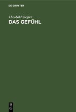 Das Gefühl Cover des Buches Das Gefühl (ISBN: 9783112678671)