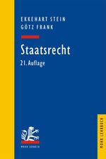 Staatsrecht Cover des Buches Staatsrecht (ISBN: 9783161502583)