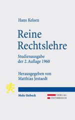 Reine Rechtslehre Cover des Buches Reine Rechtslehre (ISBN: 9783161529733)
