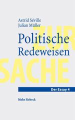 Politische Redeweisen Cover des Buches Politische Redeweisen (ISBN: 9783161615023)
