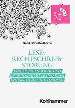 Lese-/Rechtschreibstörung Cover des Buches Lese-/Rechtschreibstörung (ISBN: 9783170383661)