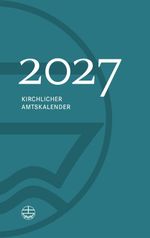 Kirchlicher Amtskalender 2027 – petrol Cover des Buches Kirchlicher Amtskalender 2027 – petrol (ISBN: 9783374080878)
