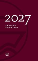 Kirchlicher Amtskalender 2027 – rot Cover des Buches Kirchlicher Amtskalender 2027 – rot (ISBN: 9783374080885)