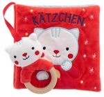 Mein erstes Stoffbuch mit Rassel und Holzbeißring. Kätzchen Cover des Buches Mein erstes Stoffbuch mit Rassel und Holzbeißring. Kätzchen (ISBN: 9783401722498)