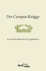 Der Campus-Knigge Cover des Buches Der Campus-Knigge (ISBN: 9783406568244)