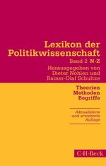 Lexikon der Politikwissenschaft Bd. 2: N-Z Cover des Buches Lexikon der Politikwissenschaft Bd. 2: N-Z (ISBN: 9783406737114)