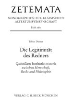 Die Legitimität des Redners Cover des Buches Die Legitimität des Redners (ISBN: 9783406814020)