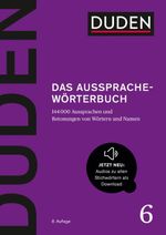 Duden – Das Aussprachewörterbuch Cover des Buches Duden – Das Aussprachewörterbuch (ISBN: 9783411040681)
