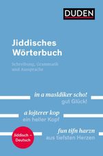 Duden - Jiddisches Wörterbuch Cover des Buches Duden - Jiddisches Wörterbuch (ISBN: 9783411062430)