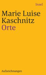 Orte Cover des Buches Orte (ISBN: 9783458330219)