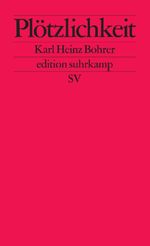 Plötzlichkeit. Zum Augenblick des ästhetischen Scheins Cover des Buches Plötzlichkeit. Zum Augenblick des ästhetischen Scheins (ISBN: 9783518110584)