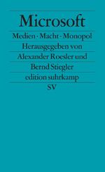 Microsoft Cover des Buches Microsoft (ISBN: 9783518122815)