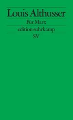Für Marx Cover des Buches Für Marx (ISBN: 9783518126004)