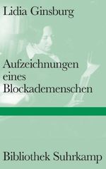 Aufzeichnungen eines Blockademenschen Cover des Buches Aufzeichnungen eines Blockademenschen (ISBN: 9783518224823)