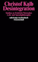 Desintegration Cover des Buches Desintegration (ISBN: 9783518290682)