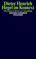 Hegel im Kontext Cover des Buches Hegel im Kontext (ISBN: 9783518295380)