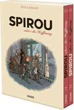 Spirou und Fantasio Spezial: Spirou oder: die Hoffnung 1-4 im Schuber Cover des Buches Spirou und Fantasio Spezial: Spirou oder: die Hoffnung 1-4 im Schuber (ISBN: 9783551783486)
