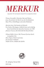 MERKUR 2/2026, Jg.80 Cover des Buches MERKUR 2/2026, Jg.80 (ISBN: 9783608977196)