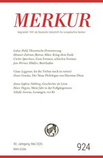 MERKUR 5/2026, Jg.80 Cover des Buches MERKUR 5/2026, Jg.80 (ISBN: 9783608977226)