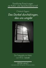 Das Dunkel durchdringen, das uns umgibt Cover des Buches Das Dunkel durchdringen, das uns umgibt (ISBN: 9783631612033)