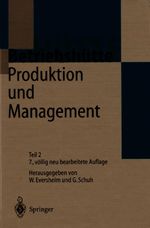 Produktion und Management»Betriebshütte« Cover des Buches Produktion und Management»Betriebshütte« (ISBN: 9783642879487)